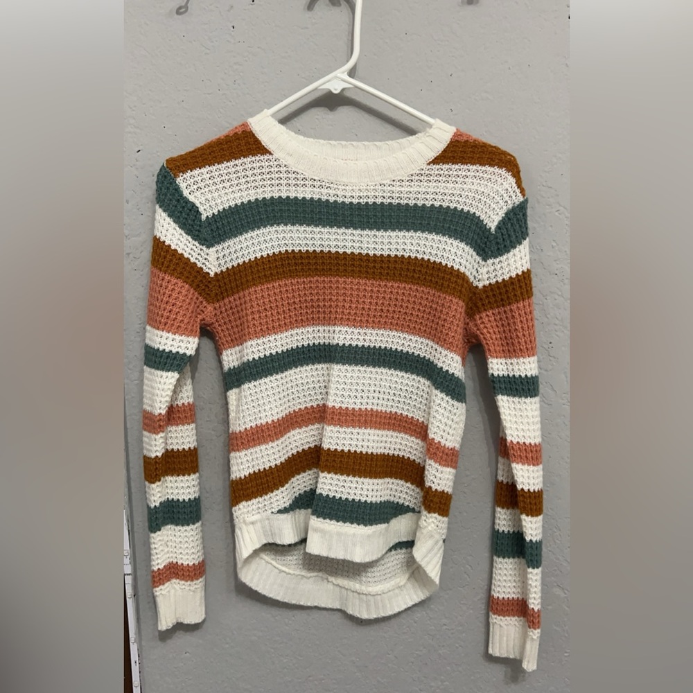 Knitted long sleeve shirt